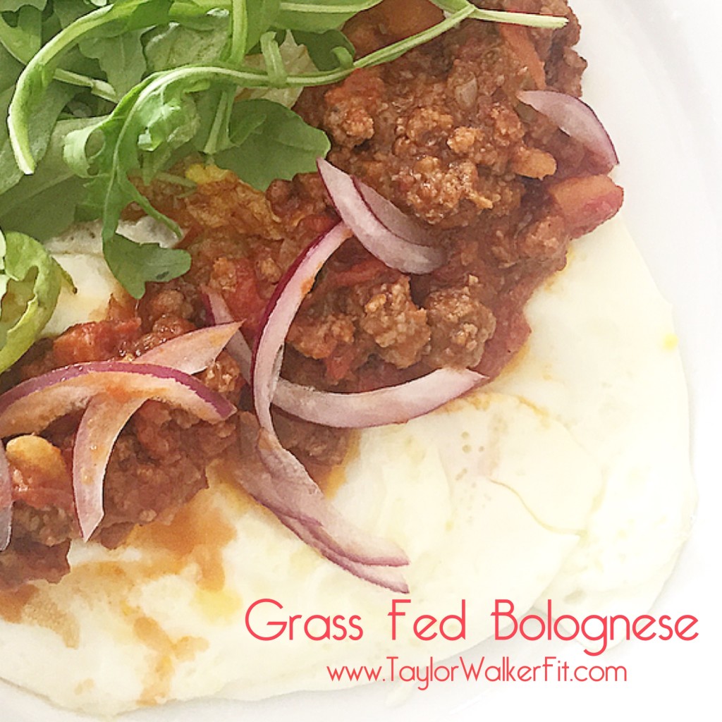 Grass Fed Bolognese