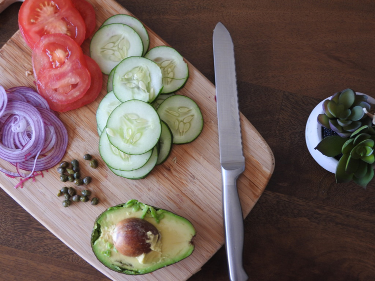 Light and Healthy Salmon Salad-TaylorWalkrFit.com