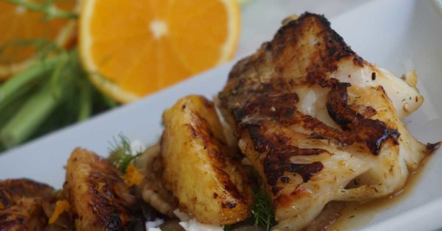 Safeway Blogger Tour: Honey-Orange Glazed Cod With Orange-Fennel Slaw twf blog featured image