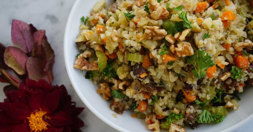 Vegan Stuffing Keto Gluten Free